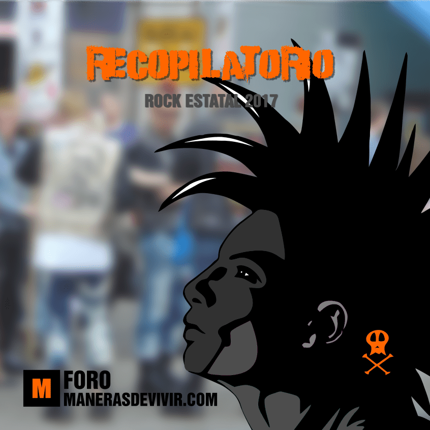 Recopilatorio Foro Maneras de Vivir – Best of 2017 Rock Estatal